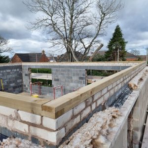 Foundations of a house