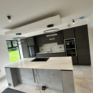 Newly fitted kitchen
